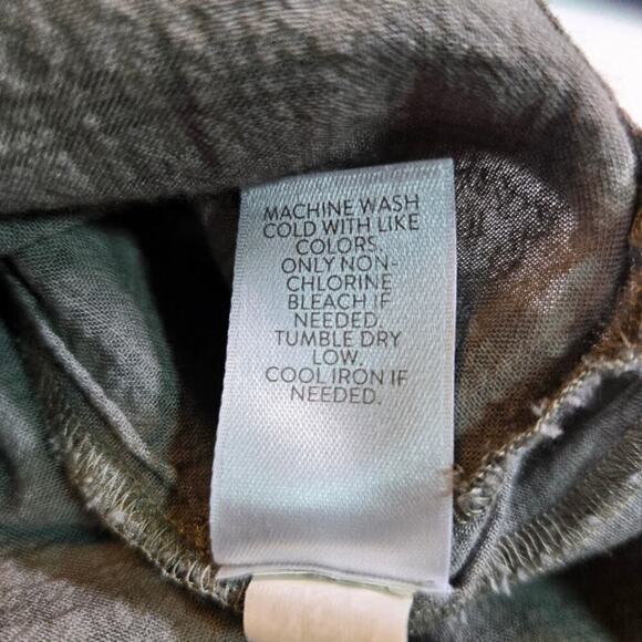 J. Jill Plaid Top Women Size Small Green Oversized Casual Preppy Lagenlook - Picture 11 of 11